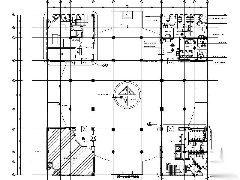 [成都] 6300㎡某办公楼设计施工图