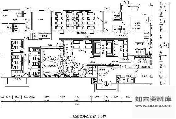 施工图桑拿设计装修图