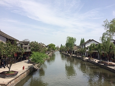 小镇外景