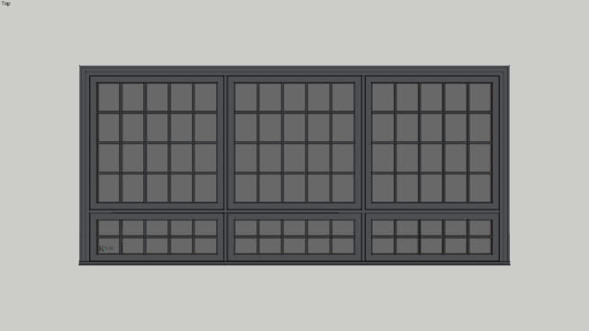 Kolbe超遮阳棚Ku4040163 F.S.12’-0”x 5’-6” 日式木障 纱 键盘 监狱 室外