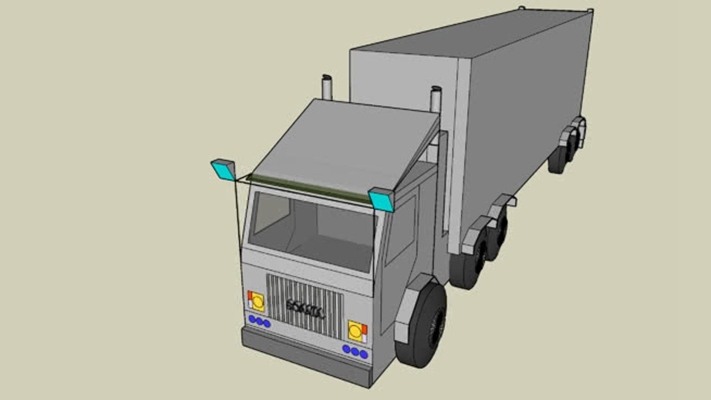 卡车 草图大师模型