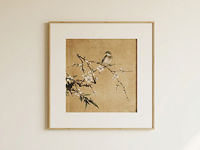 花鸟装饰挂画挂画