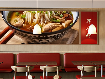 现代快餐店