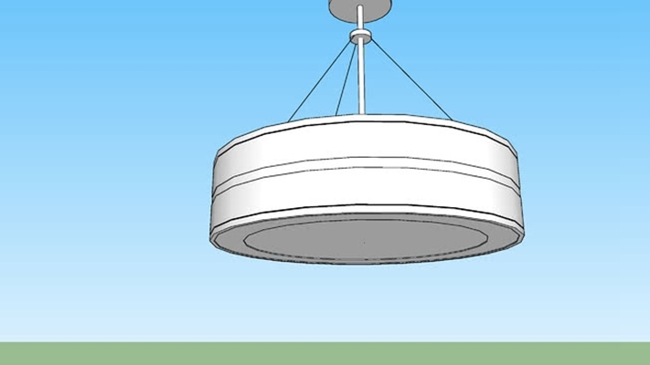 吊灯 草图大师模型