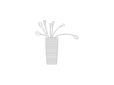 种绿植盆栽图块 植物