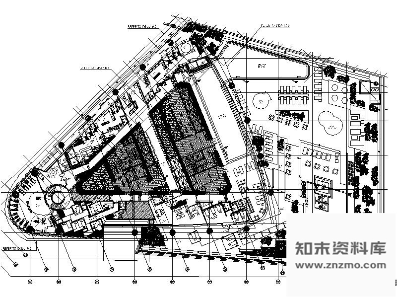 施工图南京某酒店健身中心/SPA施工图
