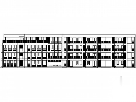 [厦门]某四层十二班幼儿园建筑施工图