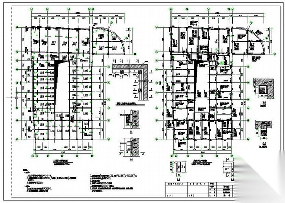 哈尔滨某保护建筑的改造加固施工图 抗震加固结构