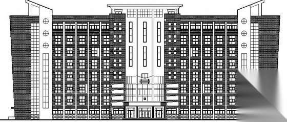 某八层青少年活动中心建筑施工图