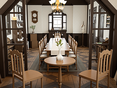 欧式家居餐厅