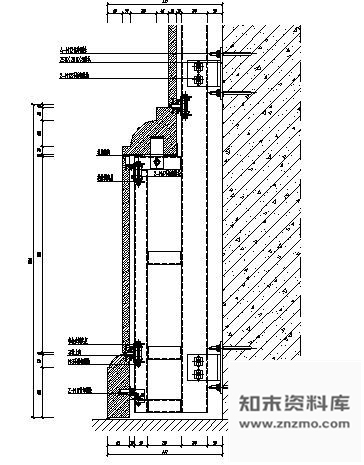 图块/节点石材柱节点图1