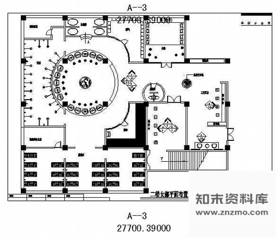 施工图休闲酒店装修设计施工图C