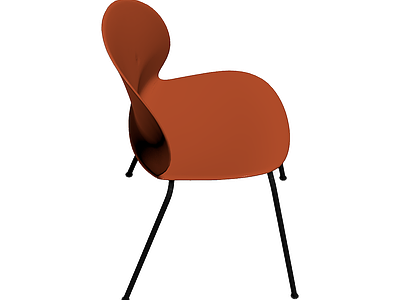 橙色现代简约椅