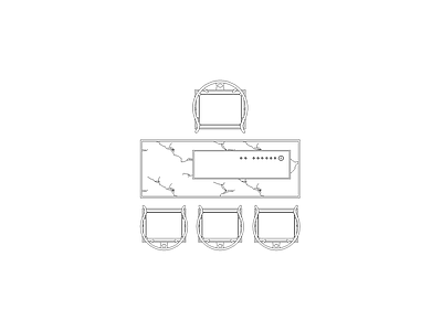 桌椅 综合家具图块