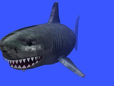 Carcharodon Megalodon V2(纹理来自BBC seamonsters)