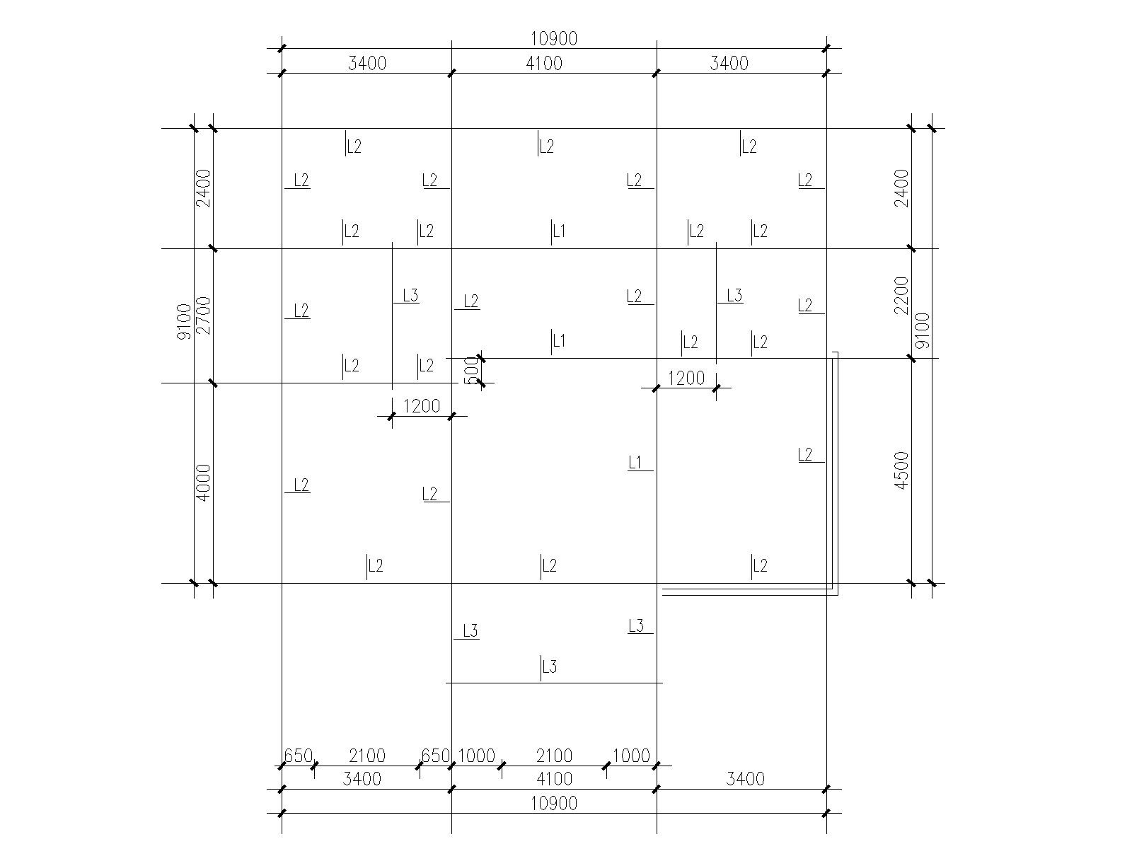 三层砖混结构农村自建房屋住宅全套图纸