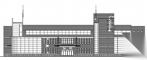 [江苏省]某三层学校食堂建筑施工图