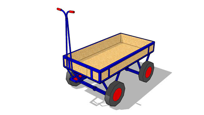 small trolley by BeauCAD 盒子 其他 鼓 箱包 纸盒箱