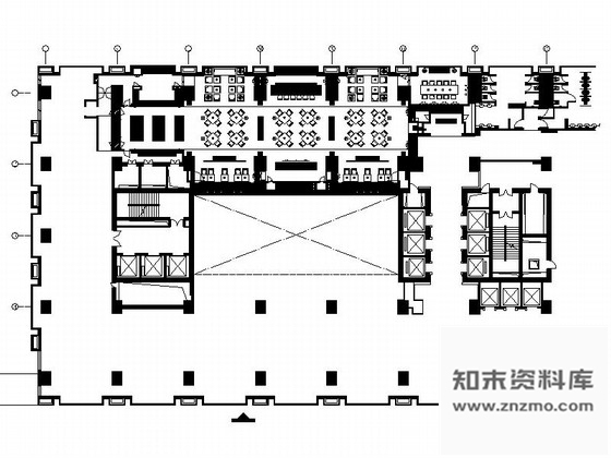 施工图北京某豪华酒店意大利特色餐厅施工图