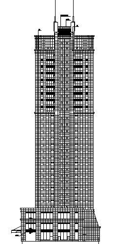 某商业广场建筑设计方案