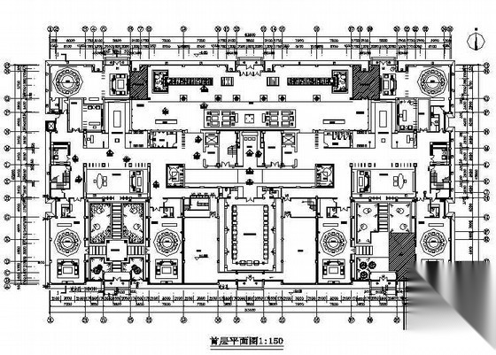 [北京]某闽商中式风会所室内装修图（含效果）