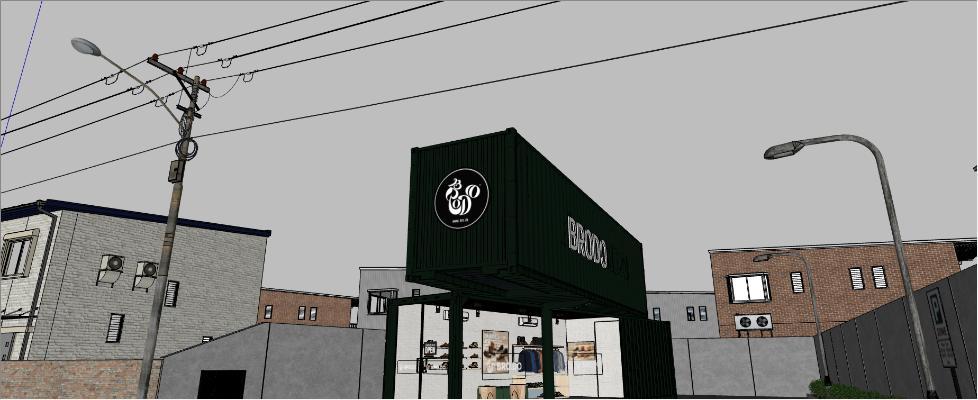 现代简约展示空间