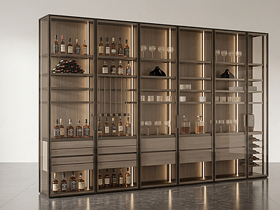 玻璃展示柜酒柜