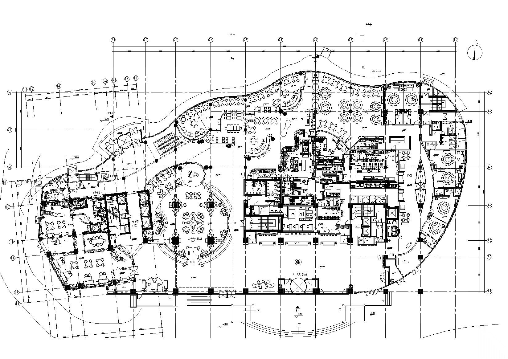 [北京]永泰福朋喜来登酒店施工图+实景拍摄