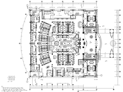 [北京]帝京国际酒店夜总会施工图+效果图