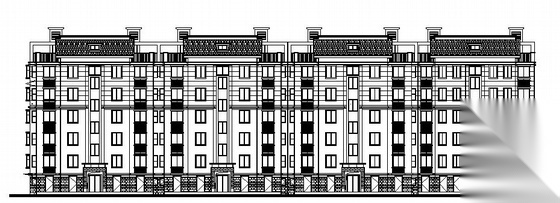 某六层住宅楼建筑施工图