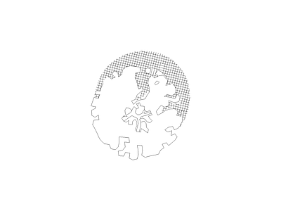 填充图案 现代植物图块