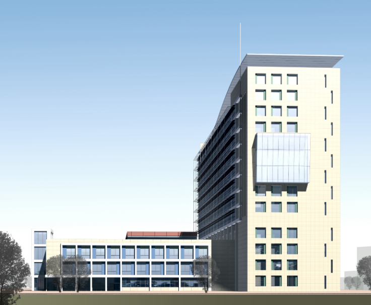 河北胸科医院室内装修设计方案及施工图