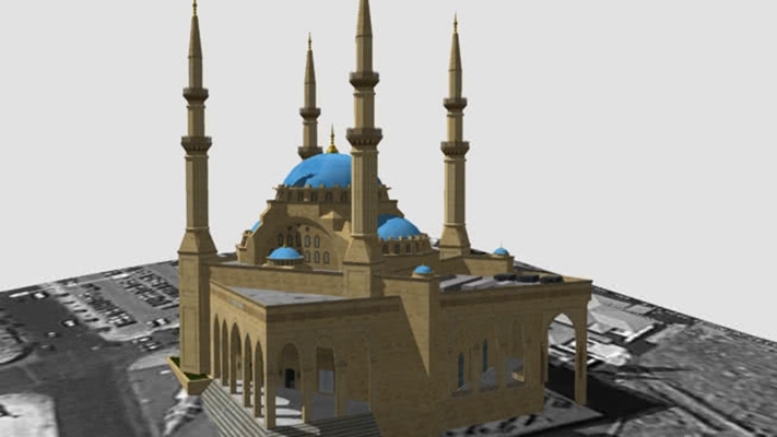 贝鲁特Mohammad Al Amin清真寺