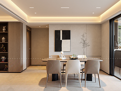 现代家居餐厅