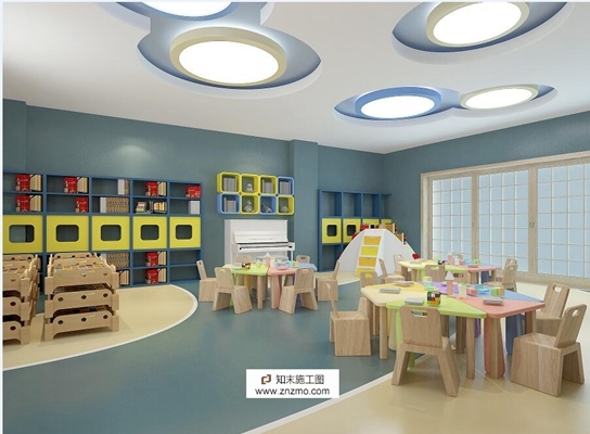 幼儿园早教施工图