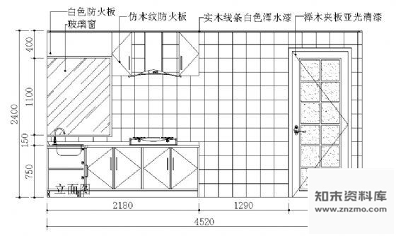 图块/节点厨房室内装修01