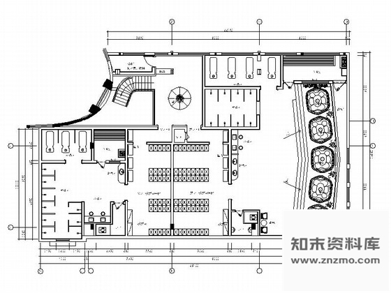 施工图江苏市内独家高层山海景酒店洗浴中心施工图含效果图