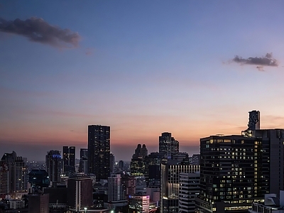 城市夜景 城市外景