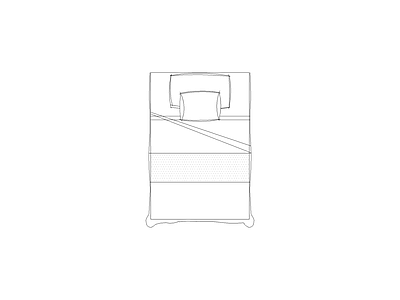 床 动态图块家具节点