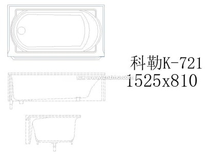 科勒浴缸