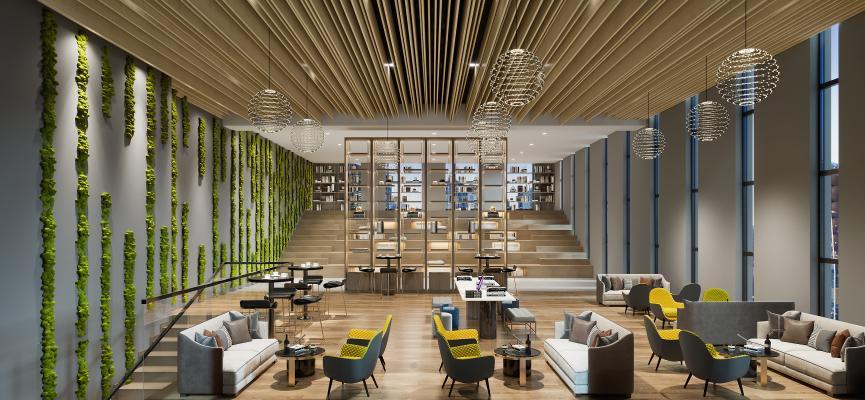 现代风格咖啡厅