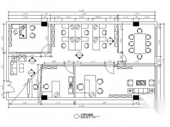 办公空间装修方案图