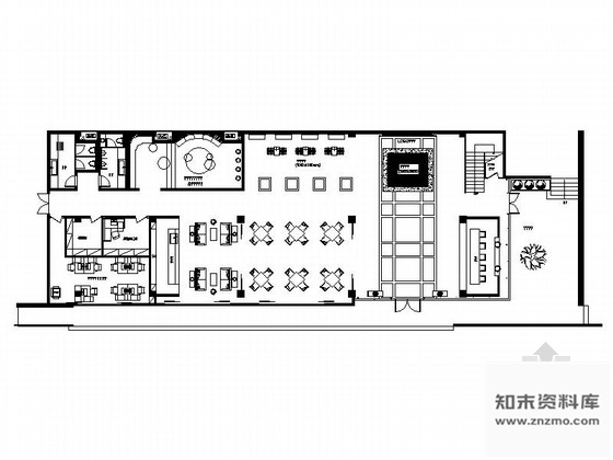 施工图浙江某花园小区售楼处室内装修施工图