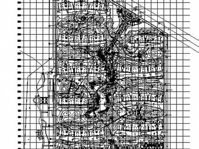 某居住区景观工程设计施工图 居住区景观