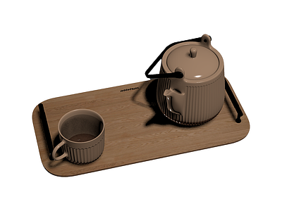 木质托盘茶具套装