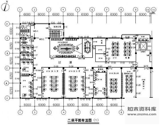 施工图某公司厂房办公楼装饰图