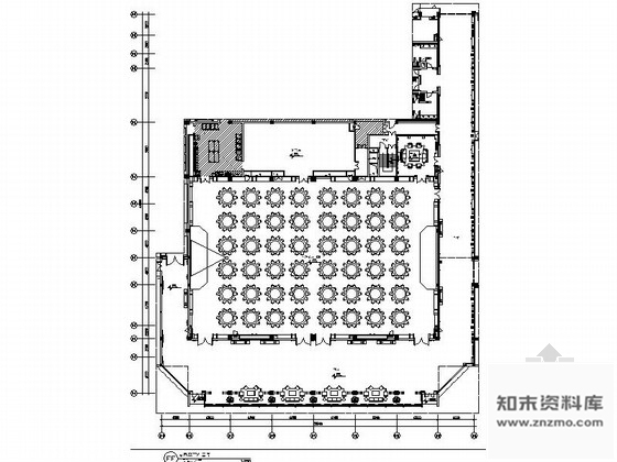 施工图苏州中式风情五星级会议酒店多功能厅装修施工图含效果