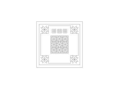 室内家具通用图块材料表灯具等 地花