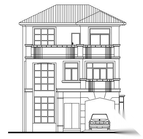 别墅建筑图纸