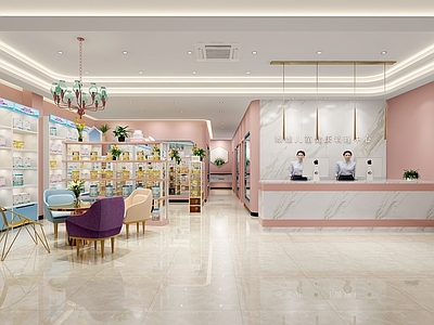 现代儿童调理中心 母婴店 奶粉罐 尿不湿 网红店